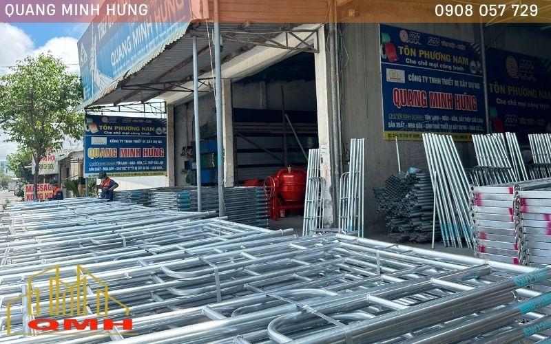 Đơn vị cung cấp giàn giáo đạt chuẩn