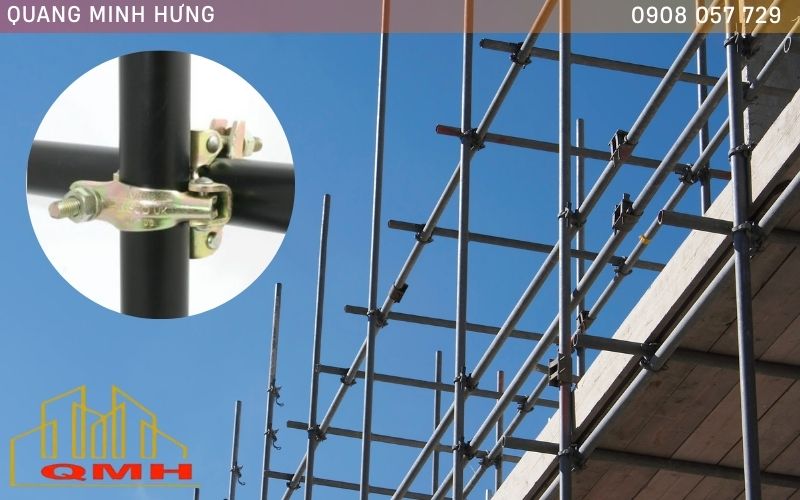 Giàn giáo ống tuýp chùng cho công trình linh hoạt