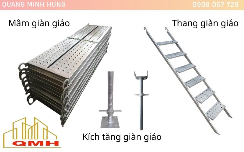 Phụ kiện đi kèm giáo đĩa mạ kẽm
