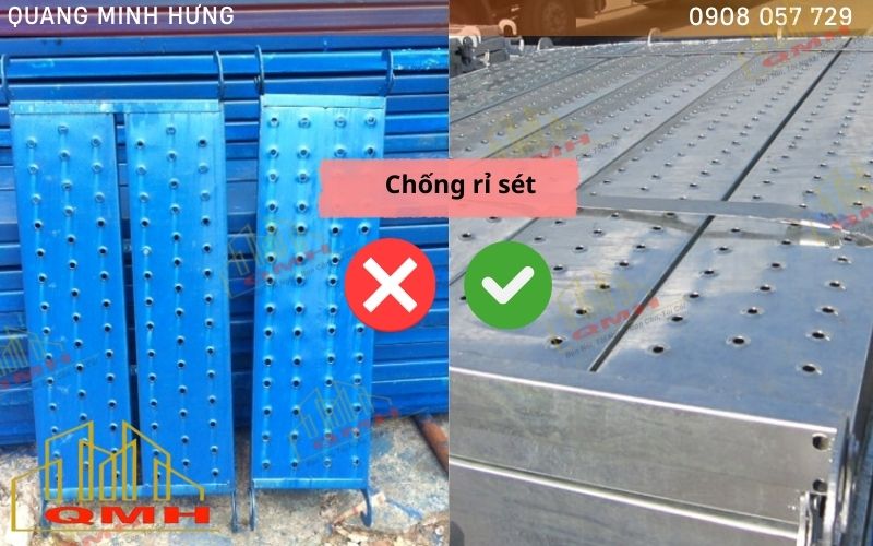 Sàn thao tác mạ kẽm chống rỉ sét