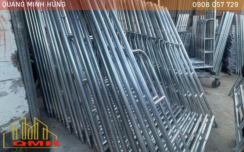 Ưu điểm giàn giáo khung mạ kẽm