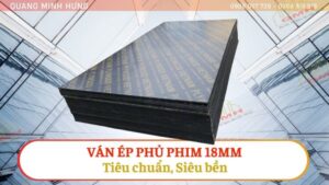 Ván ép phủ phim 18mm tiêu chuẩn