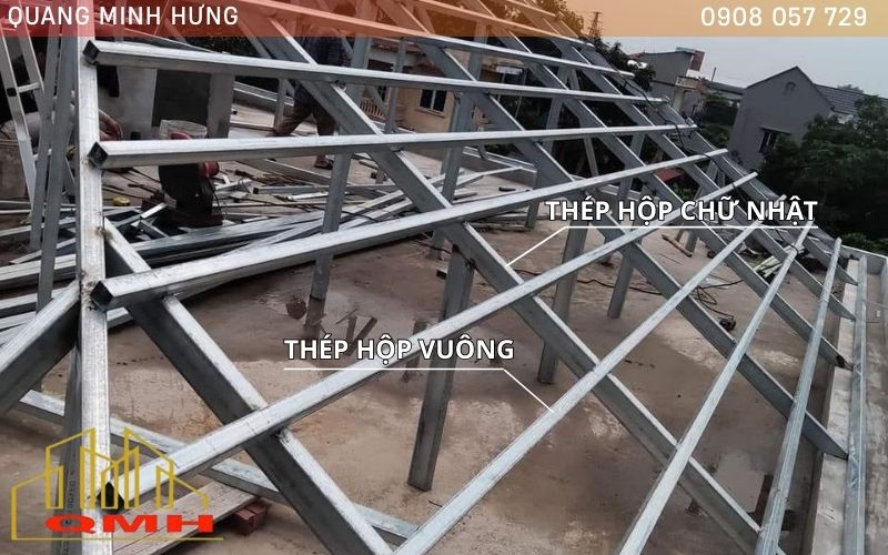 Xà gồ thép hộp