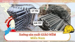 Xưởng sản xuất giáo nêm Miền Nam