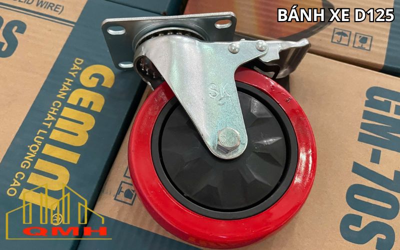 Bánh xe giàn giáoD200 có khoá chất lượng