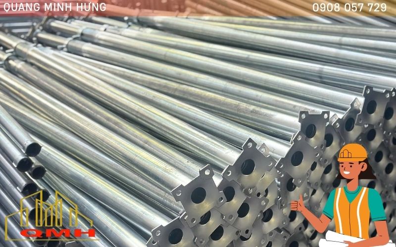 Cây chống tăng mạ kẽm đạt chuẩn Quang Minh Hưng