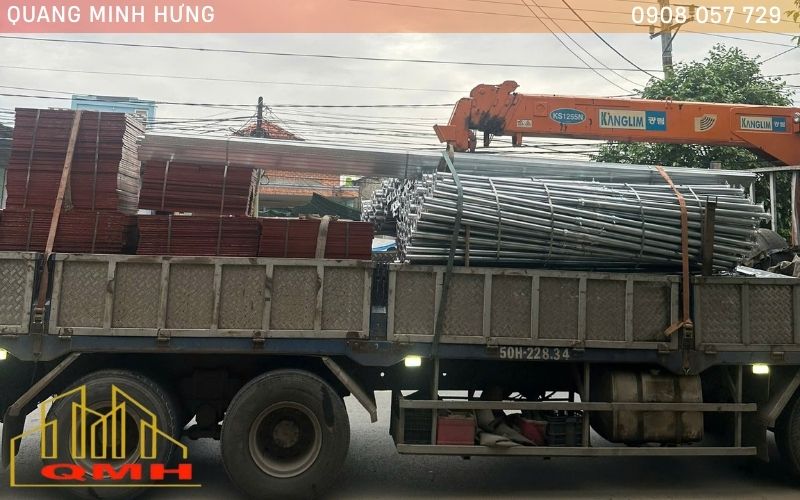 Coppha tôn 1mx1m phổ biến trong xây dựng