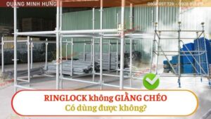 Ringlock không giằng chéo có dùng được không?