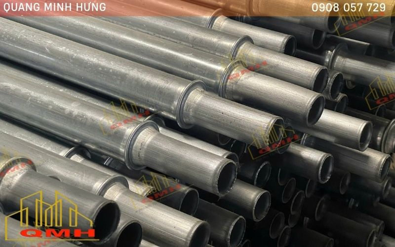 Đầu nối giáo nêm giúp liên kết hệ giàn giáo