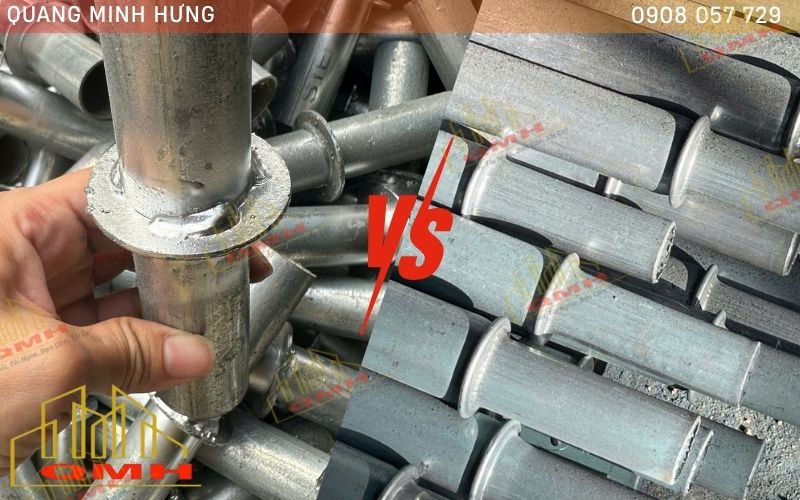 Đầu nối hàn và ép nguyên khối