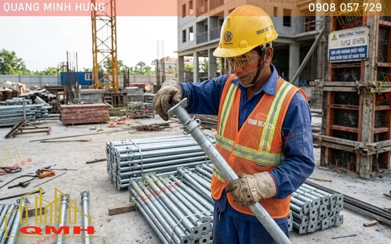 Kiểm tra thay mới cây chống tăng