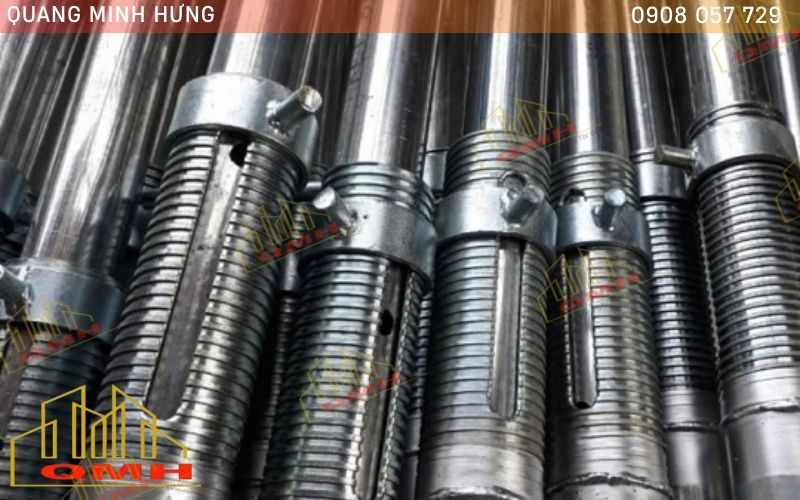 Kiểm tra tình trạng ống ren trước khi tháo dỡ