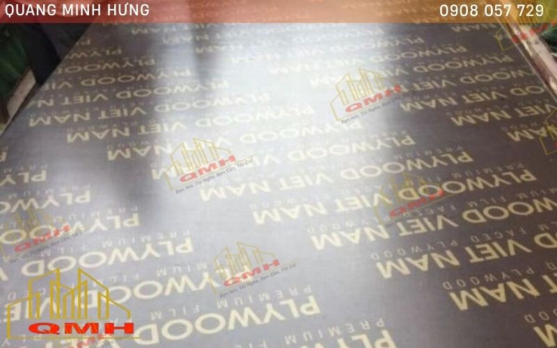 Lớp phủ bề mặt ván phủ phim