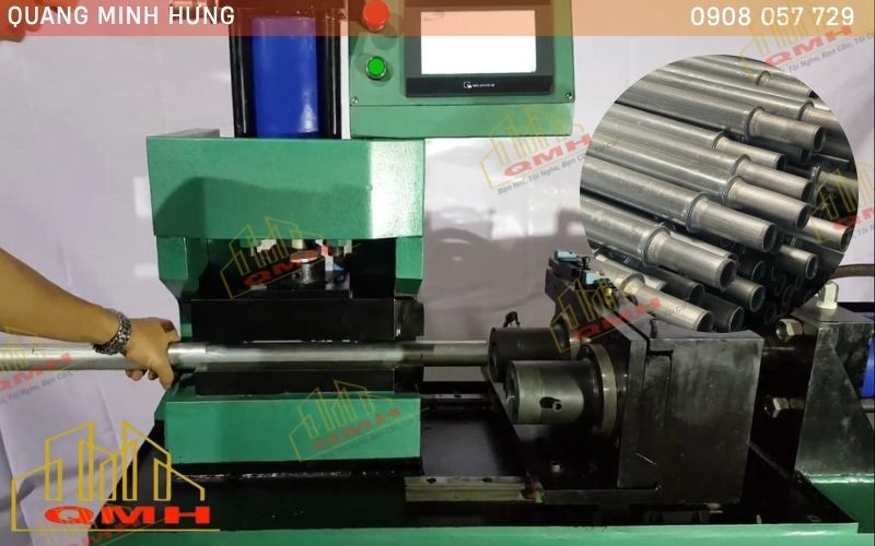 Máy tóp đầu giàn giáo thuỷ lực