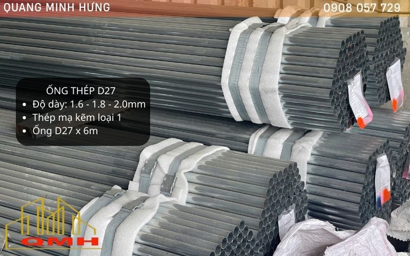 Ống thép quyết định tuổi thọ giàn giáo