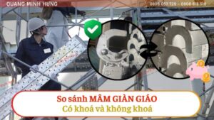 So sánh mâm có khoá và không khoá