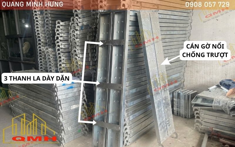 Sử dụng sàn thao tác đạt chuẩn