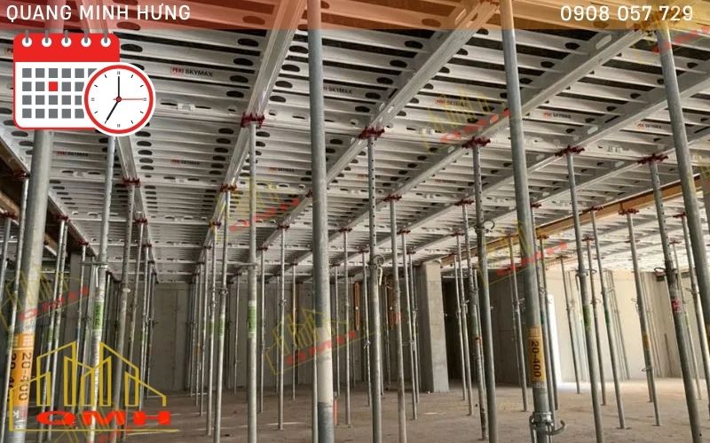 Thời điểm tháo cây chống tăng