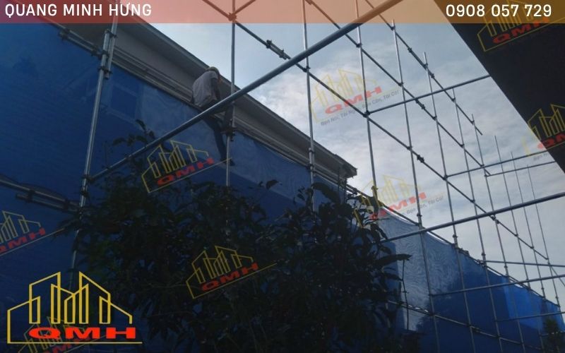 Tiêu chuẩn lắp dựng giáo tuýp bao che