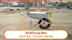 Xe rùa mạ kẽm sạch đẹp, chuyên nghiệp