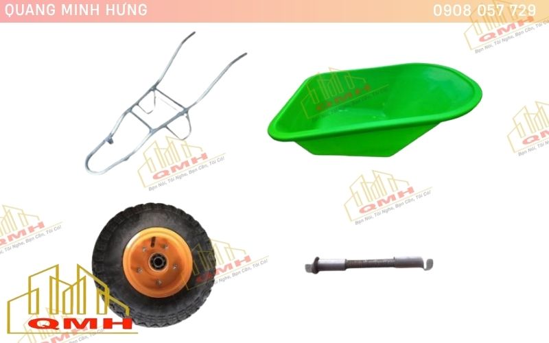 Cấu tạo xe rùa nhựa