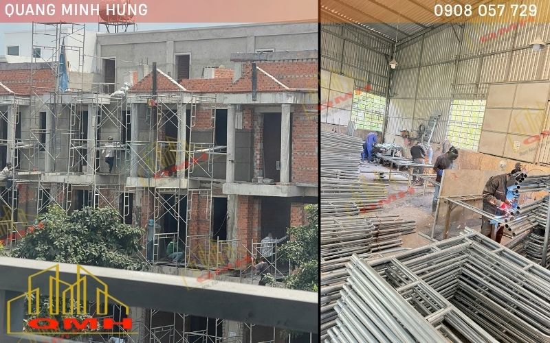 Giàn giáo khung tiết kiệm chi phí