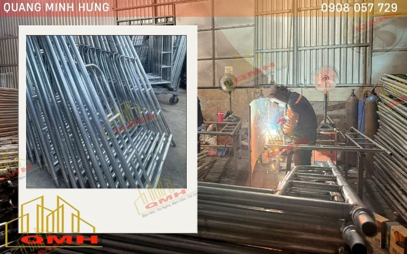 Mối hàn ảnh hưởng an toàn giàn giáo