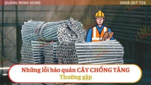 Những lỗi bảo quản cây chống tăng