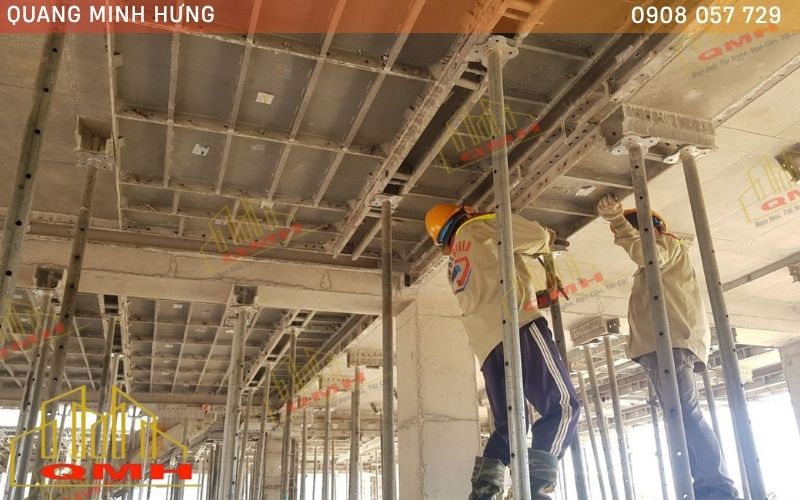 Thời điểm tháo dỡ coppha