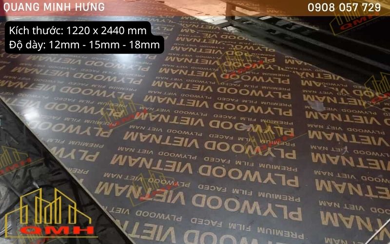 Ván phủ phim đúng quy cách