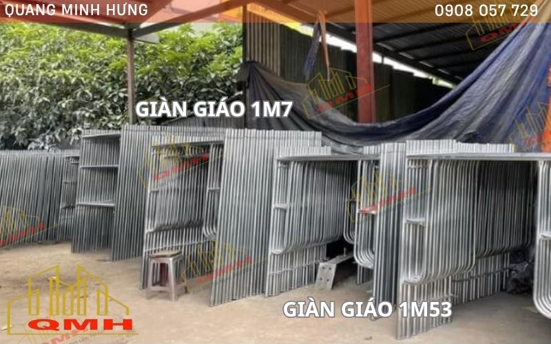 Giàn giáo khung 1m5 và 1m7