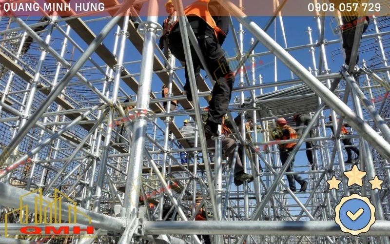 Hệ giáo đĩa đạt chuẩn với đủ giằng chéo