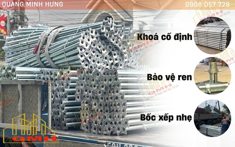 Lưu ý khi vận chuyển cây chống tăng