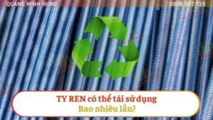 Ty ren có thể tái sử dụng bao nhiêu lần?