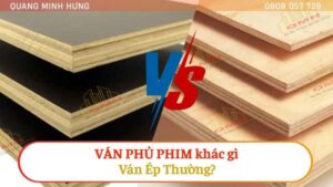 Ván phủ phim khác gì ván ép thường?