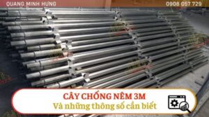 Cây chống nêm 3m và thông số