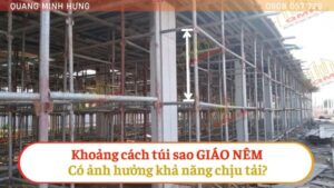 Khoảng cách túi sao giáo nêm