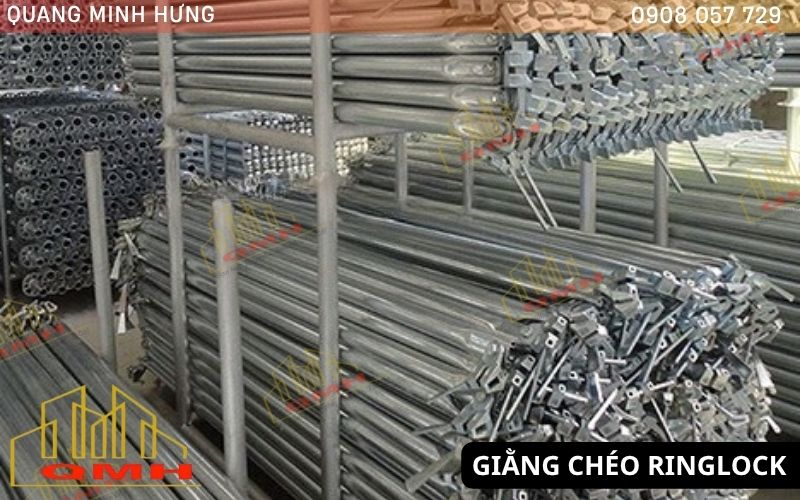 Kích thước chéo giáo đĩa ringlock