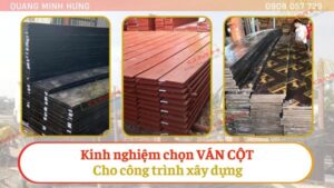 Kinh nghiệm chọn ván coppha cột