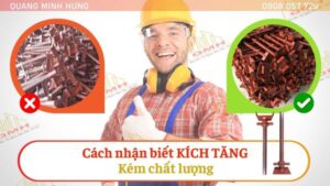 Cách nhận biết kích tăng kém chất lượng