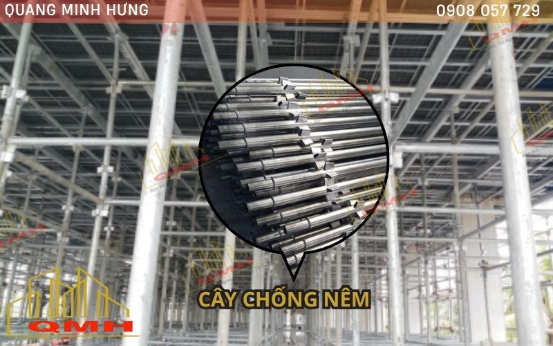 Giàn giáo nêm dùng cho sàn dày