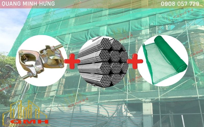 Hệ giáo tuýp bao che công trình