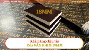Khả năng chịu tải ván phim 18mm