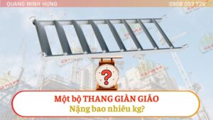 Thang giàn giáo nặng 14kg