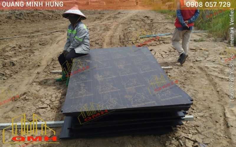 Ván phủ phim tại công trình dân dụng