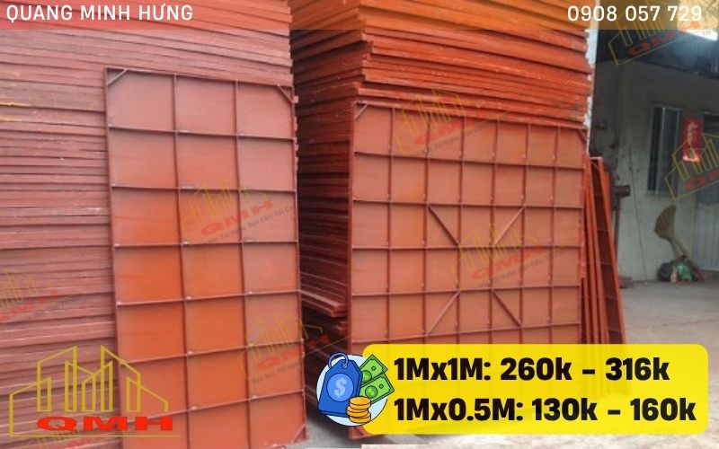 Giá tôn cốp pha tại Quang Minh Hưng