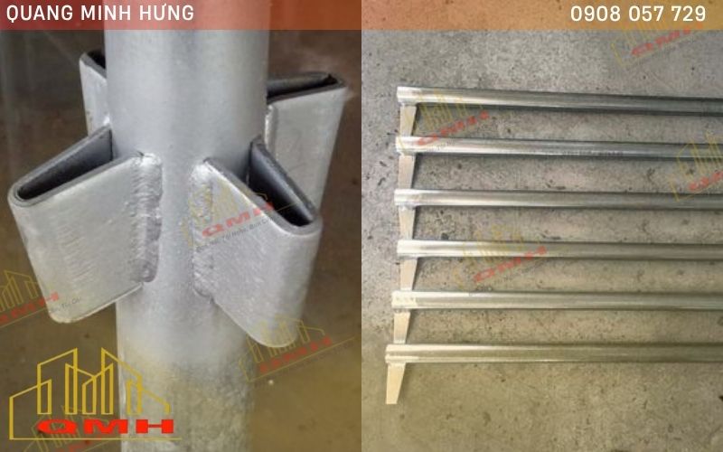 Liên kết giáo nêm vững chắc, chịu tải cao