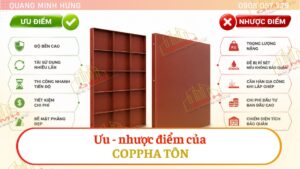 Ưu và nhược điểm của tôn cốp pha